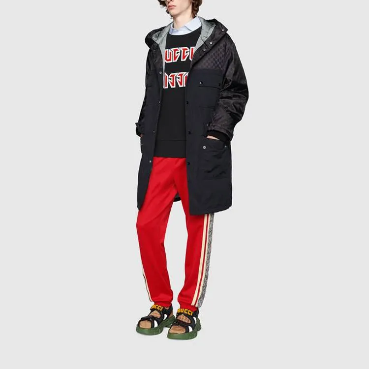 GUCCI SS22 Knitted Sweatpants Men's Red-1