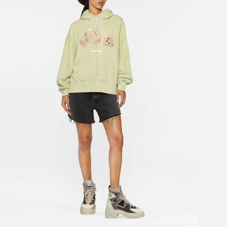 PALM ANGELS Sweatshirts Women's Avocado Green-2