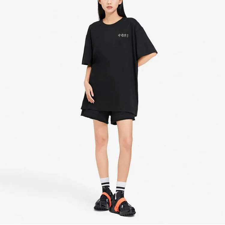 LiNing T Shirts Unisex Black-2