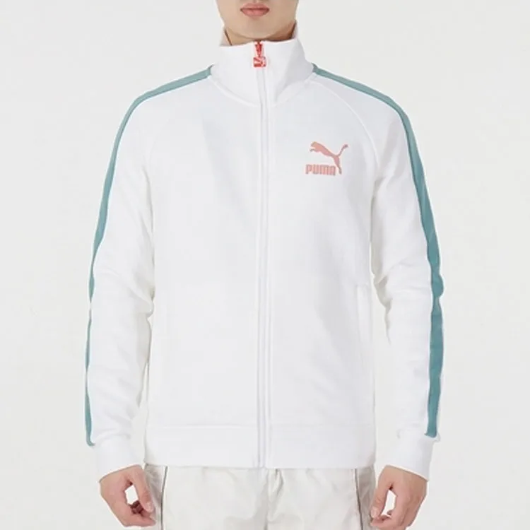 PUMA Jackets Men White-2