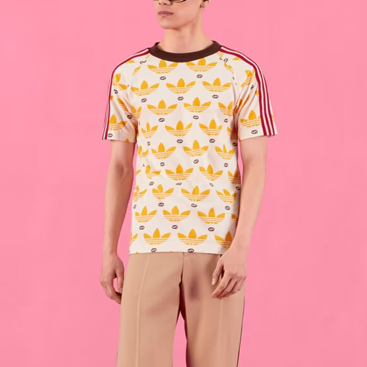 Adidas Originals X GUCCI X ADIDAS Collaboration T-Shirts