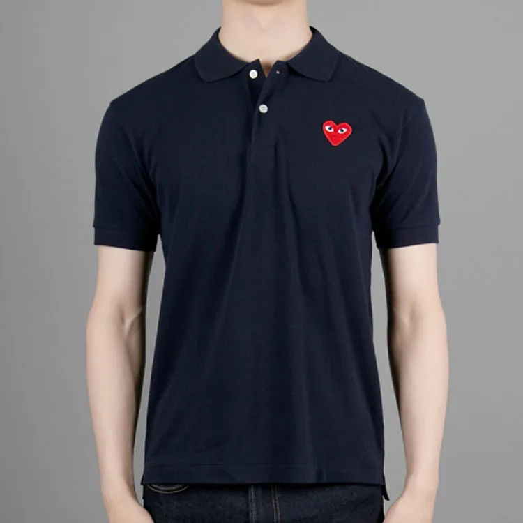 CDG Play Polo Shirts Men-3