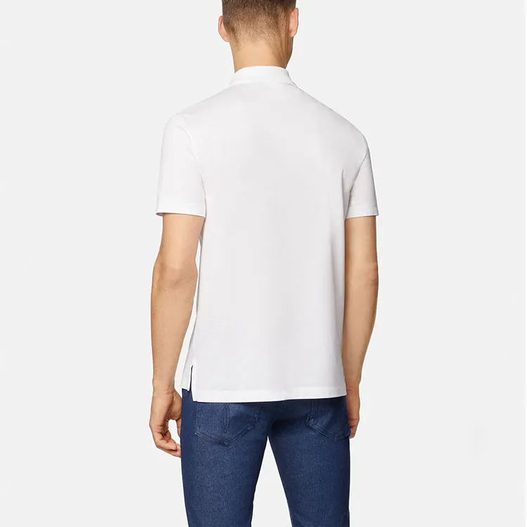 VERSACE Medusa Embroidered Polo Shirt-2