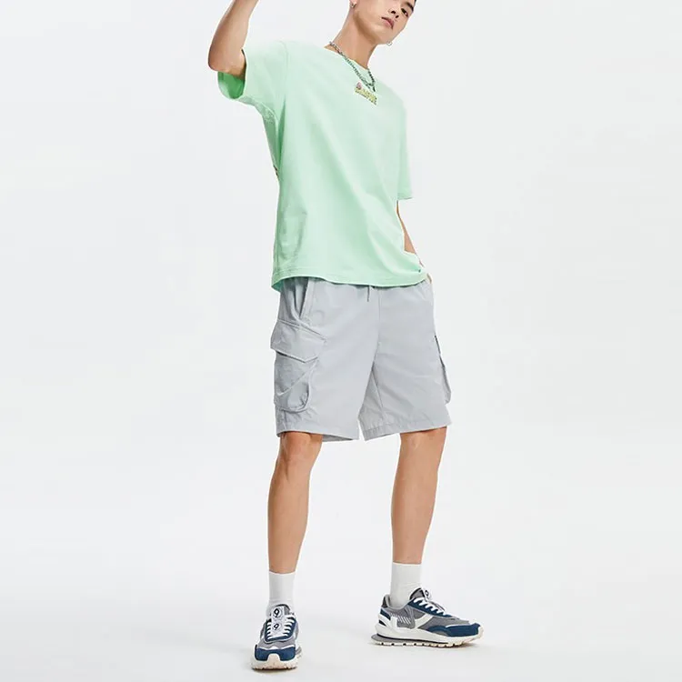 LiNing T Shirt Men's Water Wave Green-2