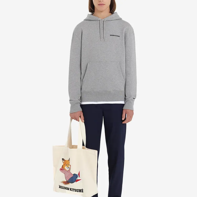 Maison Kitsune Sweatshirts Unisex Gray-2