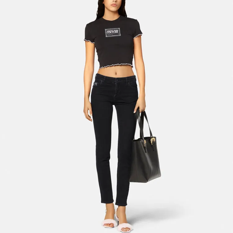 VERSACE JEANS COUTURE FW22 Jeans Women's Black-1