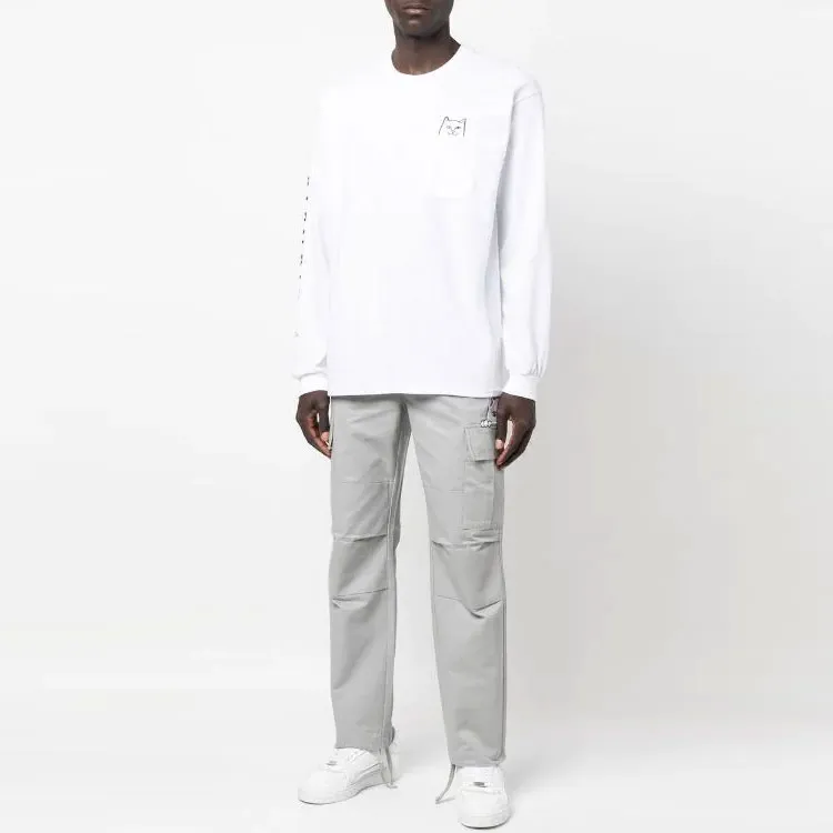 RIPNDIP FW22 Casual Pants Men's Gray-1
