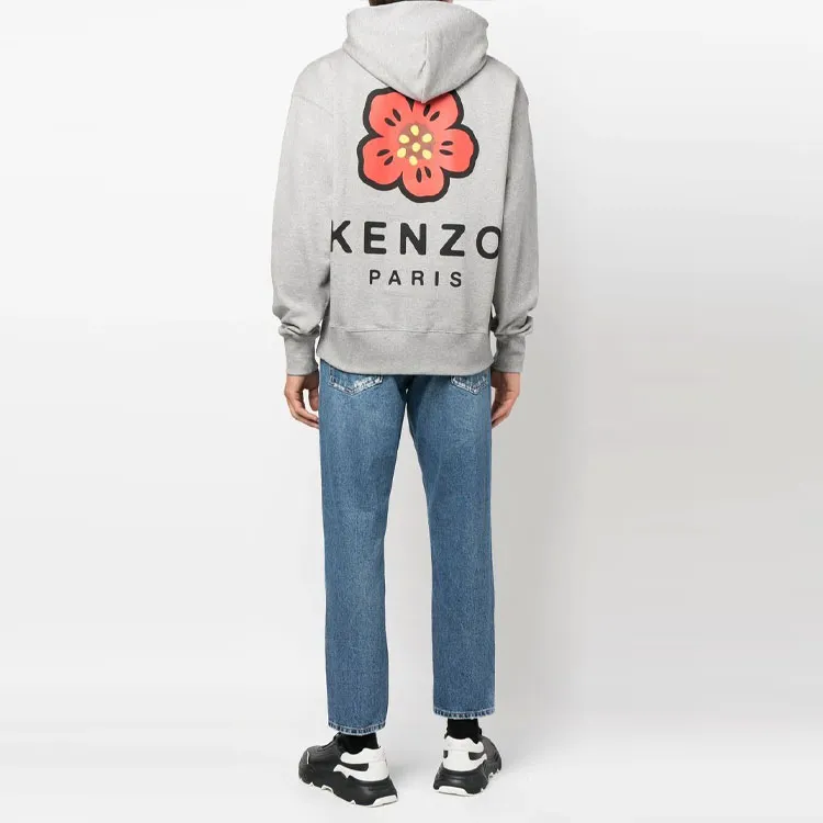 KENZO Logo print Long sleeved Hoodie-1
