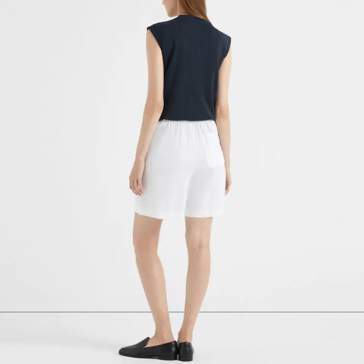 THEORY Casual Shorts Women's White-2