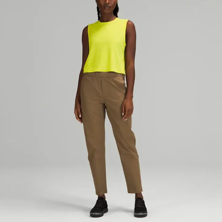Lululemon Lab Series Tank Tops Women's Neon Yellow-2