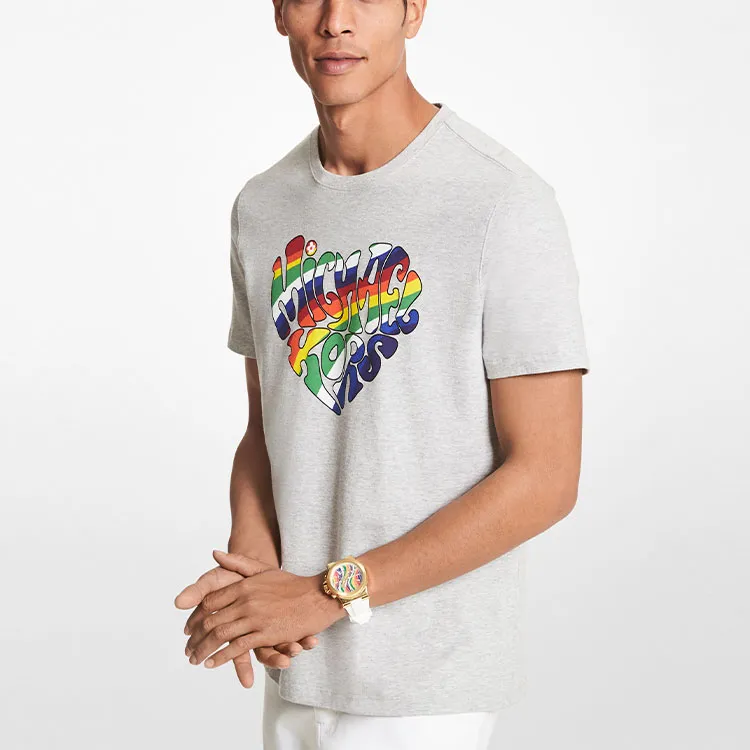MICHAEL KORS T Shirts Men Gray-1