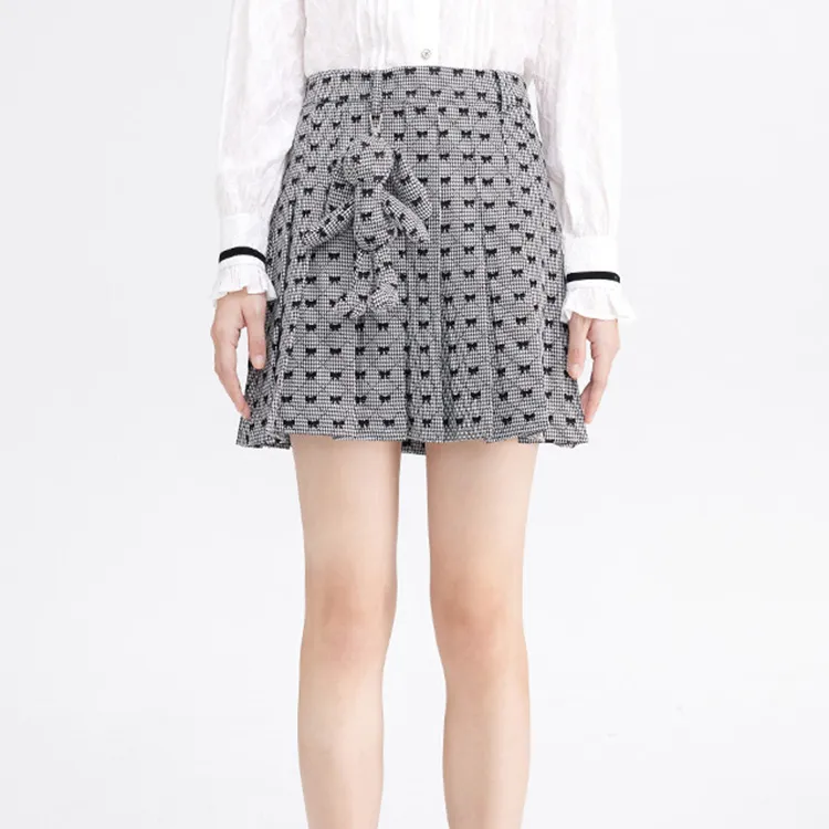 LULUALWAYS FW22 Cropped Skirt Black-1