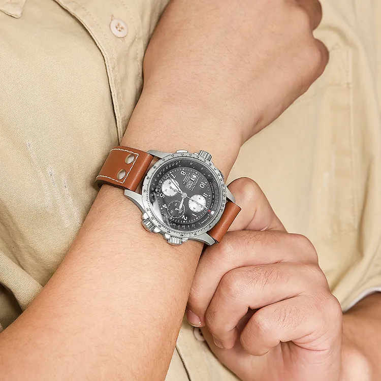 Hamilton Khaki Aviation X Wind Auto Chrono H77616533-6
