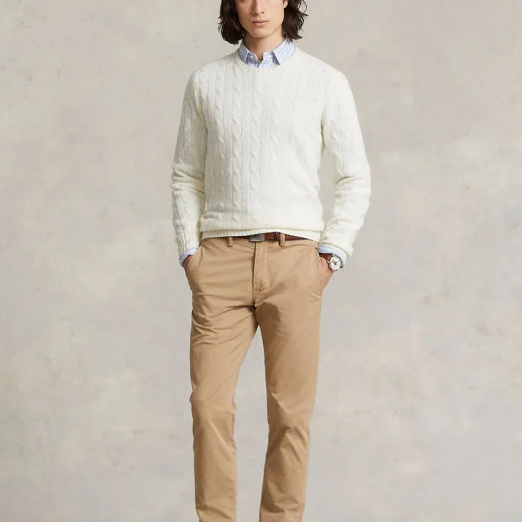 Polo Ralph Lauren Cable knit Crew neck Sweater-1