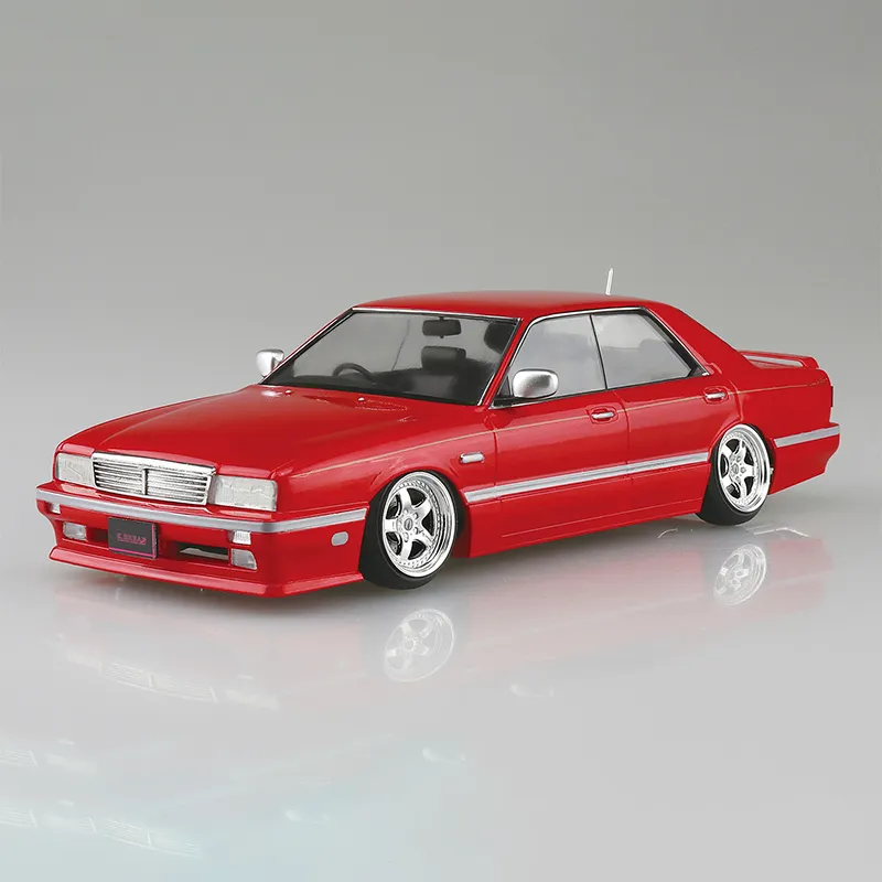 AOSHIMA 1/24 Nissan Y31 Cima Obayas Model Kits-1