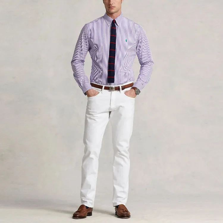 Polo Ralph Lauren FW22 Shirt Men's Purple-1