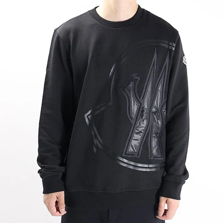 Moncler SS22 Sweatshirts Men Black-2