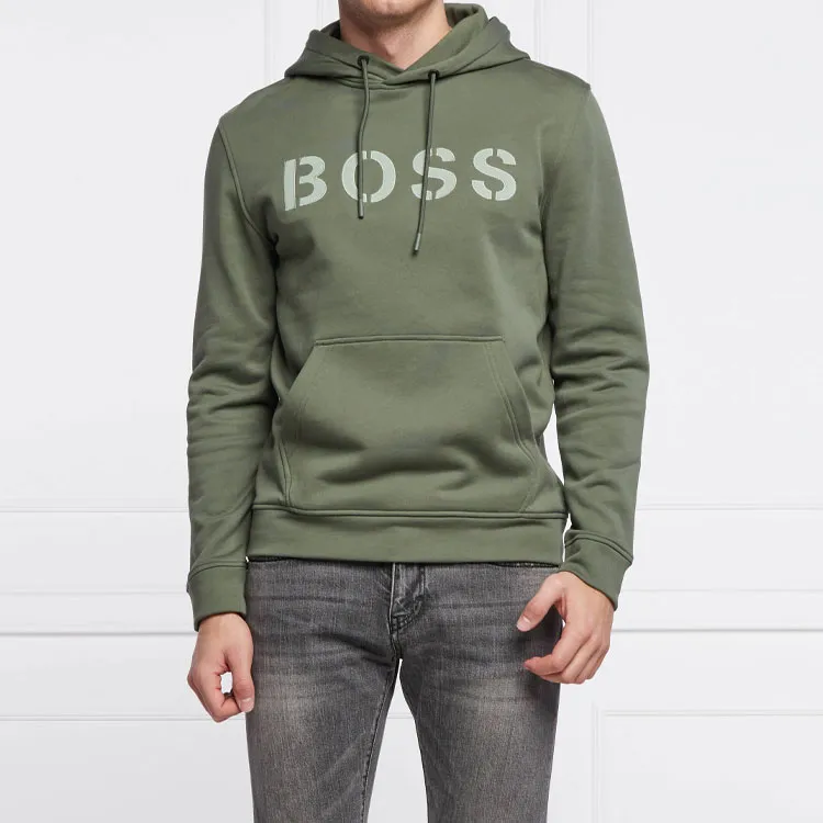HUGO BOSS Sweatshirts Men Green-4