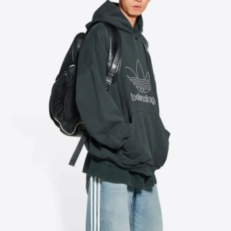 Balenciaga X Adidas Unisex Hoodie Large Fit-2