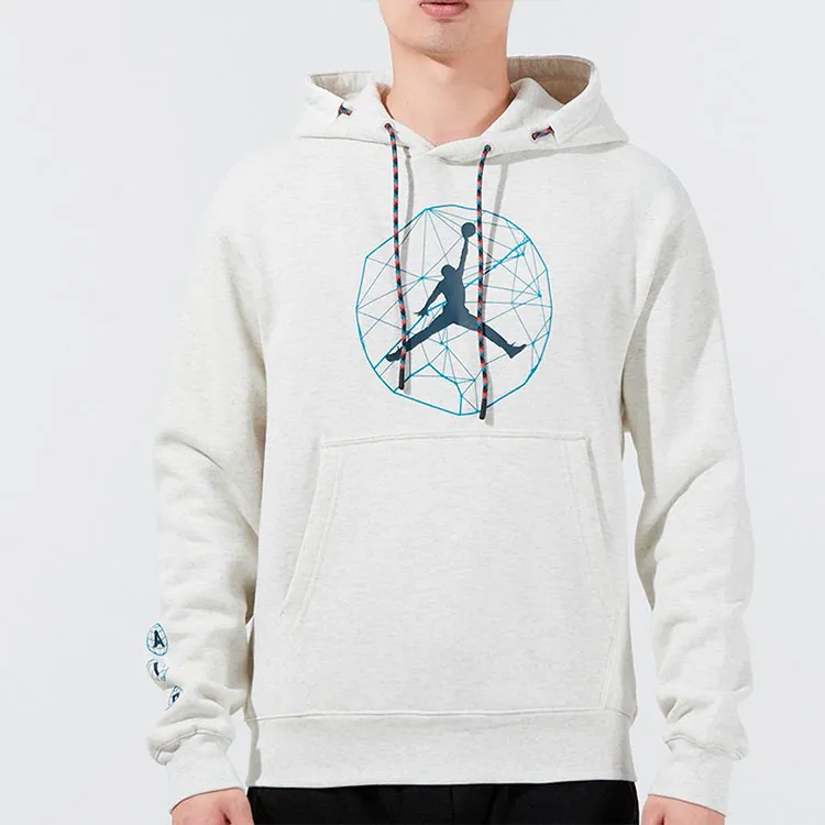 Jordan Sweatshirt Fall Men's White-3