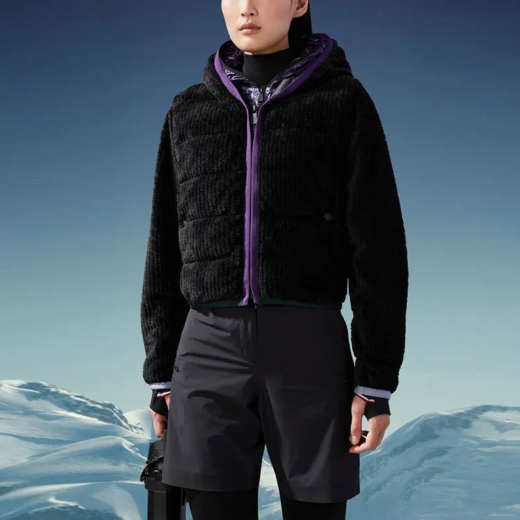 Moncler FW22 Down Jacket Women's Black-1
