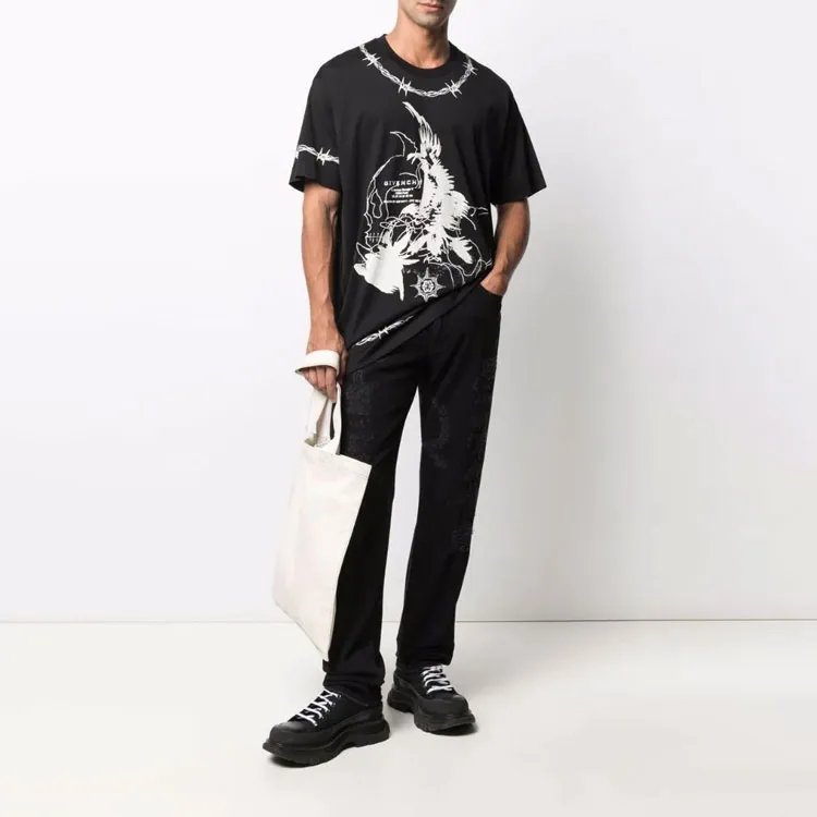 Givenchy Destroyed Slim Fit Jeans-2