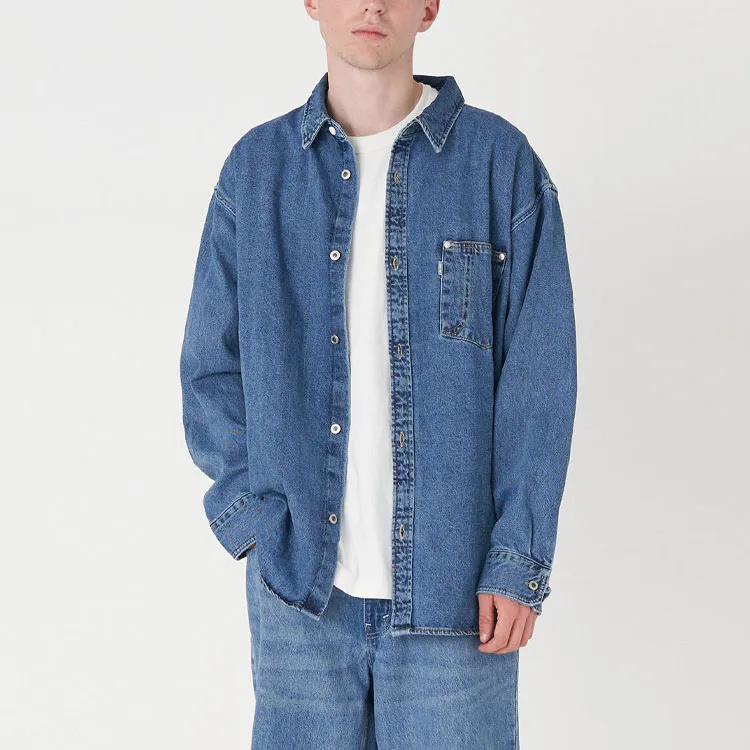 Levis Shirts Men Indigo-2