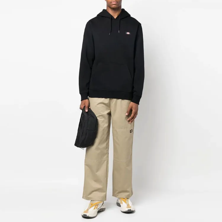 Dickies Logo Patch Drawstring Hoodie-2