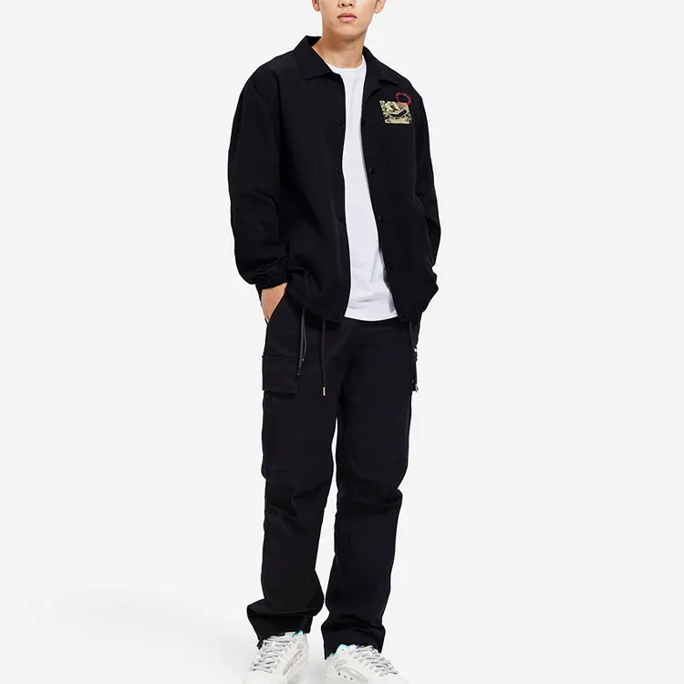 LiNing Skateboard Knitted Sweatpants Men Black-3