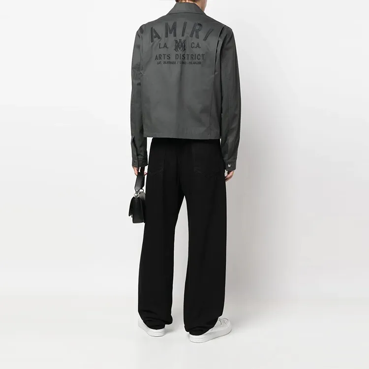 AMIRI Jackets Men Gray-1