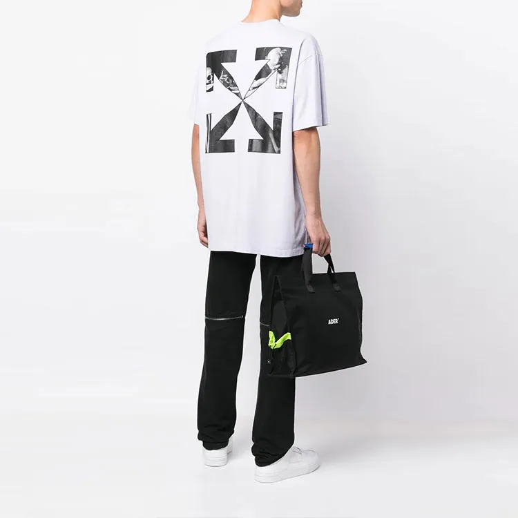 OFF WHITE T Shirts Men Light Purple-1