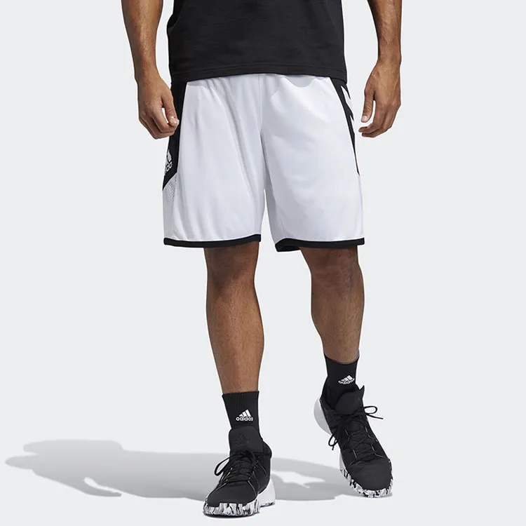 Adidas Basketball Shorts Men White-2