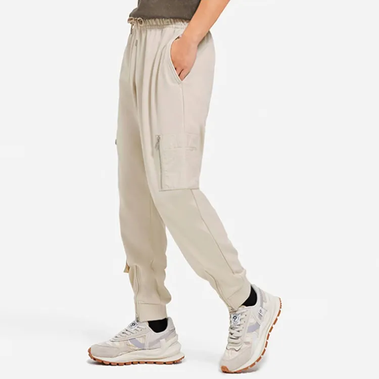 LiNing China Li Ning Cargo Pants Men Oats Gray-3