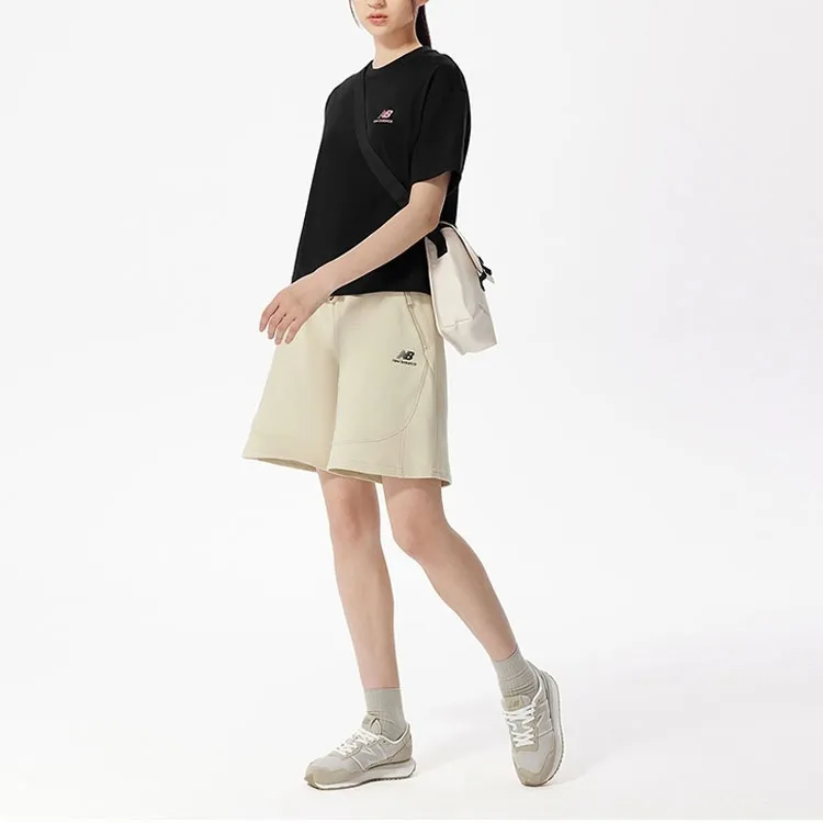 New Balance Casual Shorts Women's Beige-3