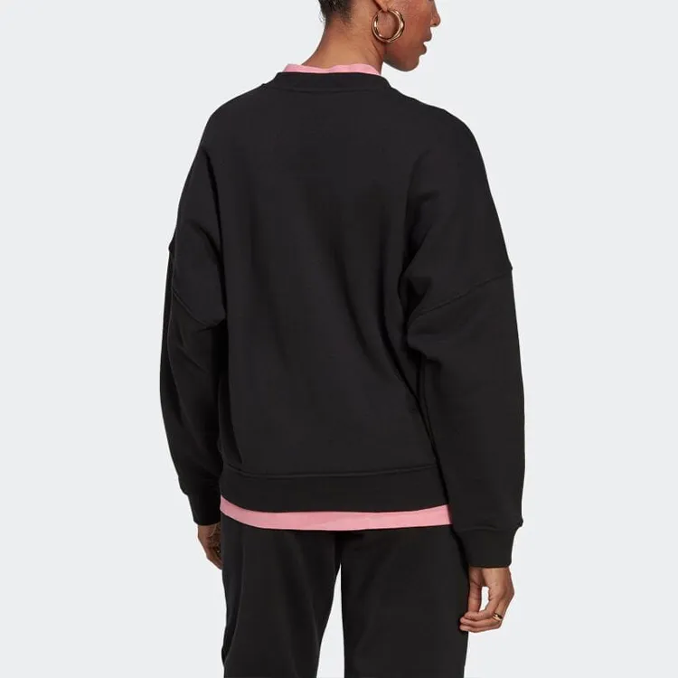 Adidas Sweatshirt Women's Black-2