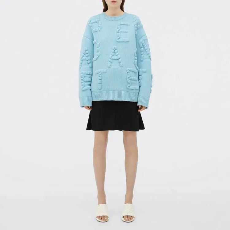 Bottega Veneta Alphabet Detailed Knitted Jumper-2