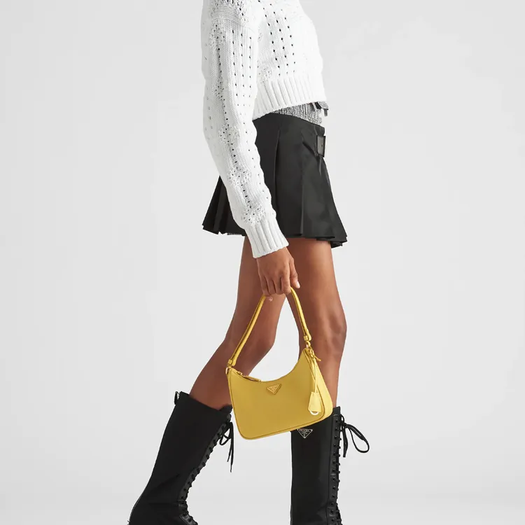 PRADA Hobo Shoulder Bags-3