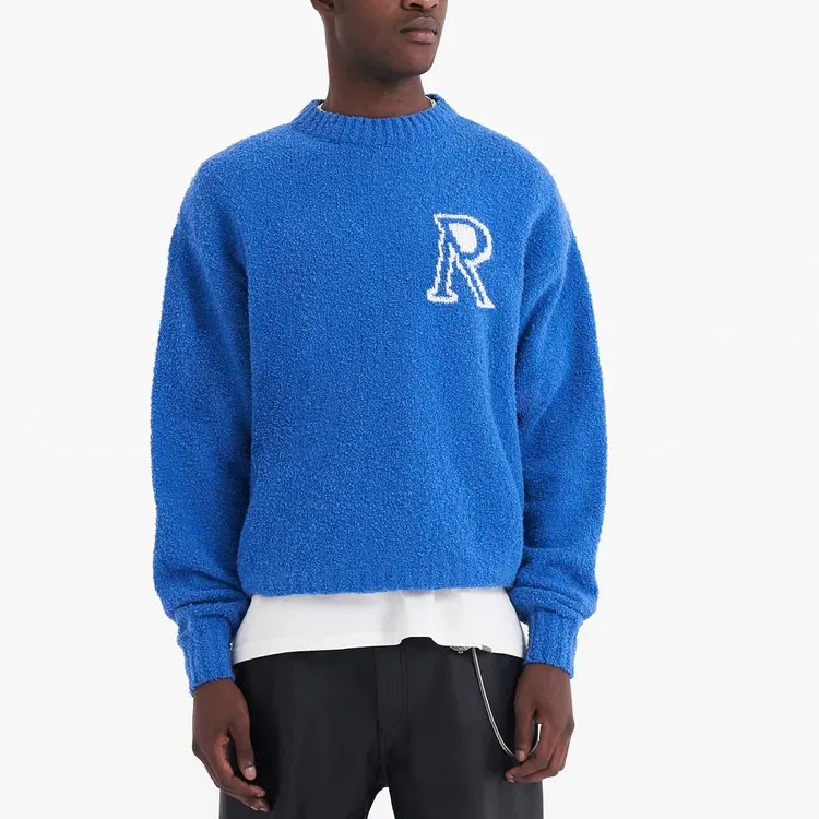 REPRESENT Initial Boucle Knitted Sweater-2