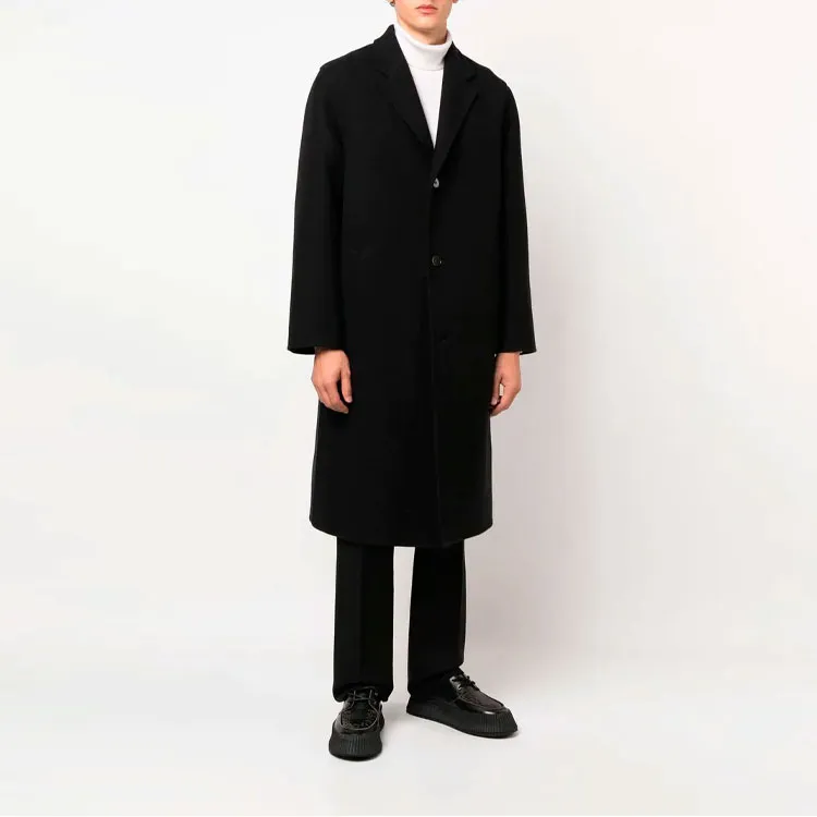 JIL SANDER Single-Breasted Oversized Coat-2