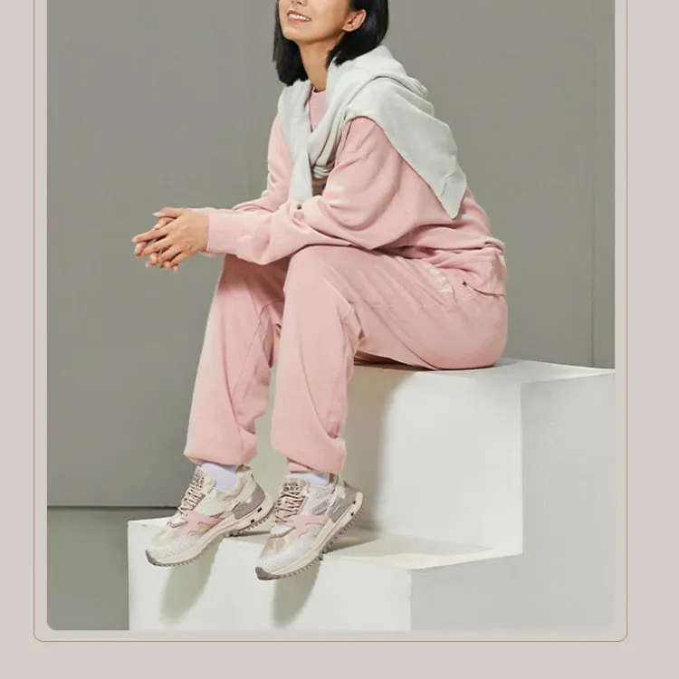 LiNing Sweatshirts Unisex Mist Pink-2