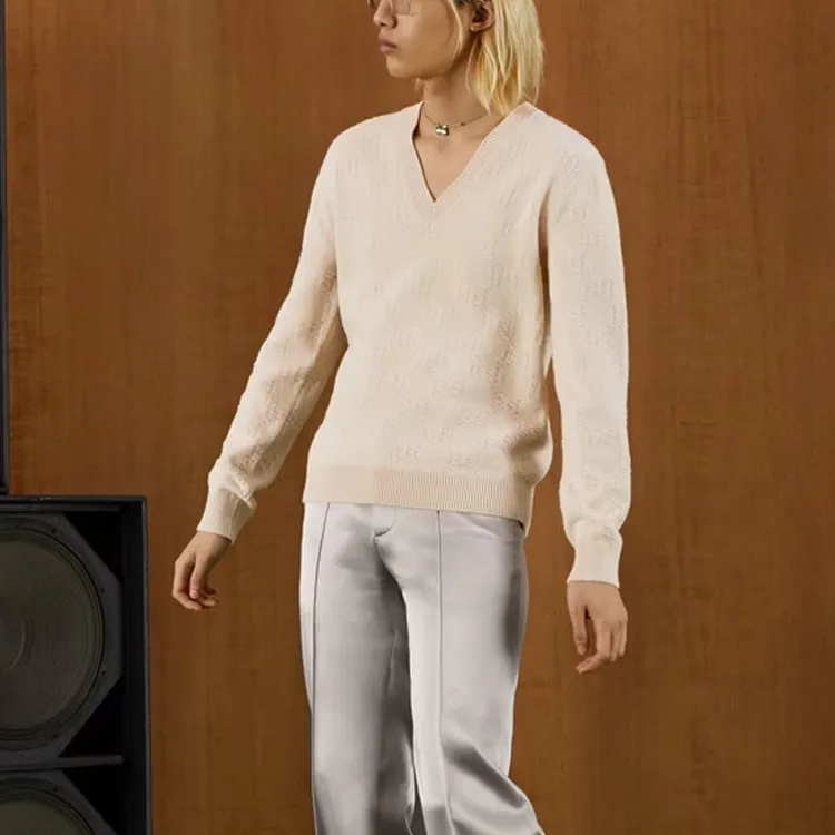 GUCCI GUCCI Love Parade FW22 Sweater Men's Beige-3