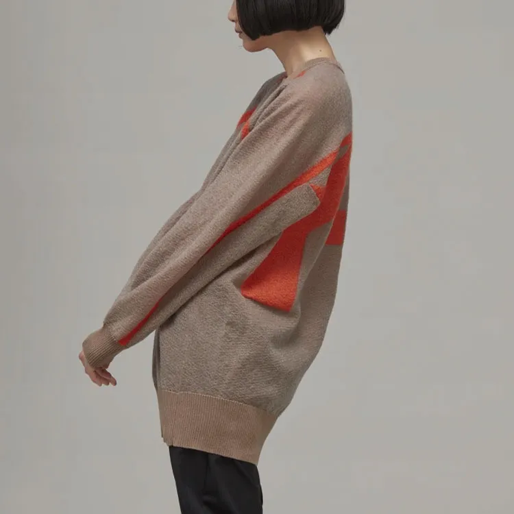 Y 3 Sweaters Women's Brown-1