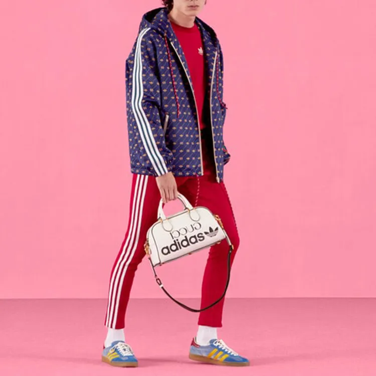 GUCCI X Adidas Trefoil Print Jacket-1