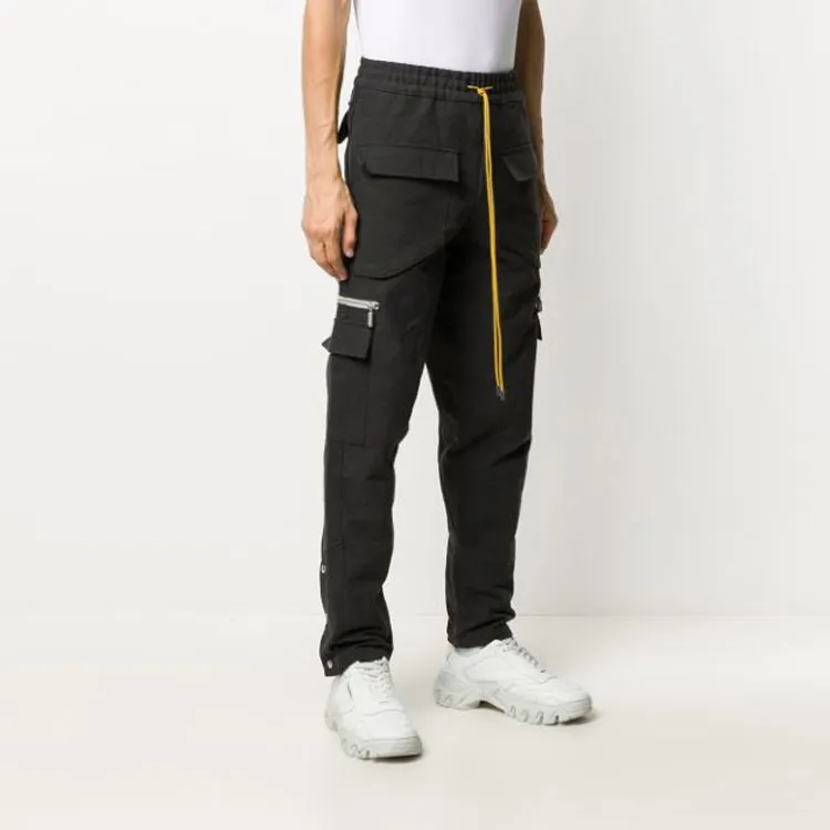RHUDE Drawstring Casual Cargo Pants-2