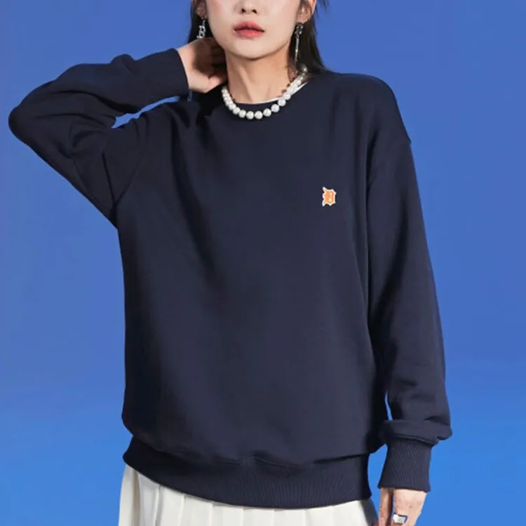 MLB Common Basic Small Sweatshirts Unisex Navy Blue-2