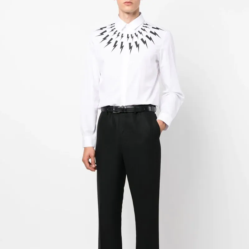 Neil Barrett Shirts Men White-1