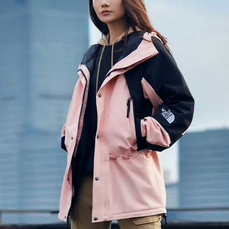 THE NORTH FACE 1994 Collection Water Resistant Windproof Breathable Windbreaker Jacket Unisex Nude Pink-2