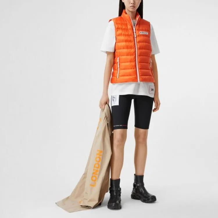 Burberry Down Jackets Women's Bright Orange-1