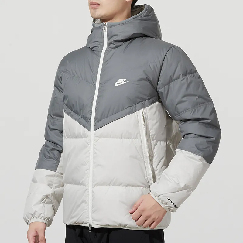 Nike Down Jackets Men White-2