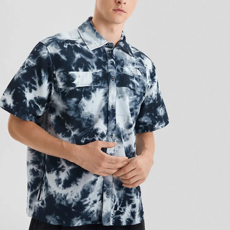 THE NORTH FACE SS Shirts Unisex Blue-4
